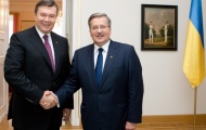 Виктор Янукович и Бронислав Коморовский обсудят дело Тимошенко