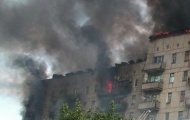 Пожар в Донецкой области уничтожил 33 квартиры