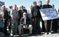 Харьковские чернобыльцы начали бессрочную акцию протеста
