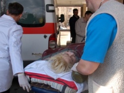 Оксану Макар перевезли в Донецк Оксану Макар перевезли в Донецк