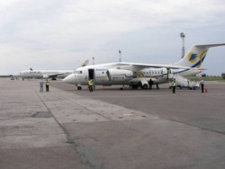 В Харькове самолет совершил аварийную посадку сразу после взлета 