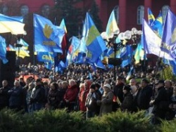 Активистов "Свободы" не выпускают из Тернополя