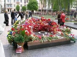 В Виннице Вечный огонь поставлен на счетчик